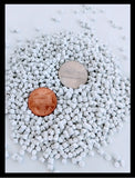 Heavy White Plastic Pellets